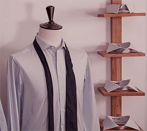 Måttsydd herrskjorta